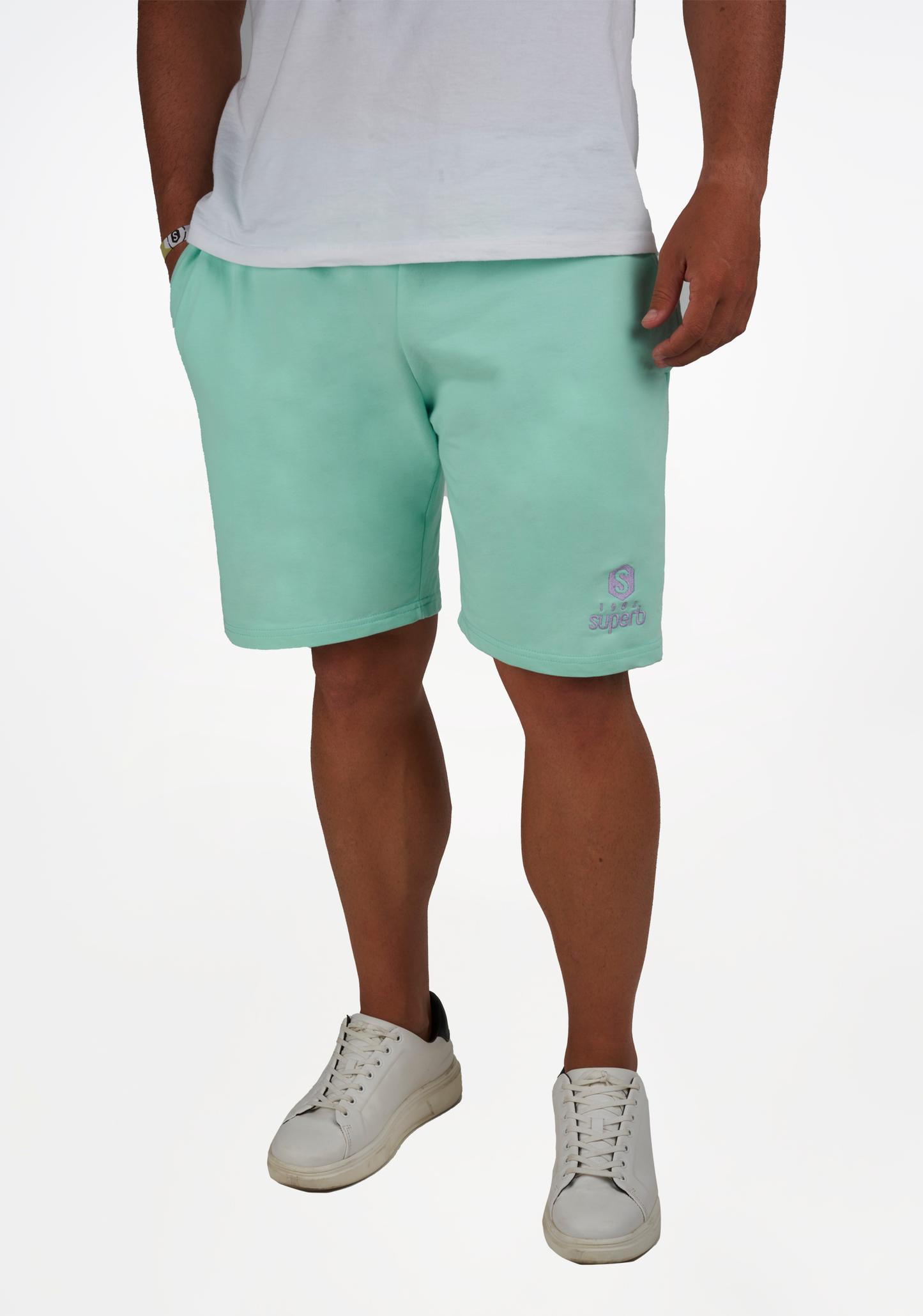 BeHappy Green Short Bermuda Shorts