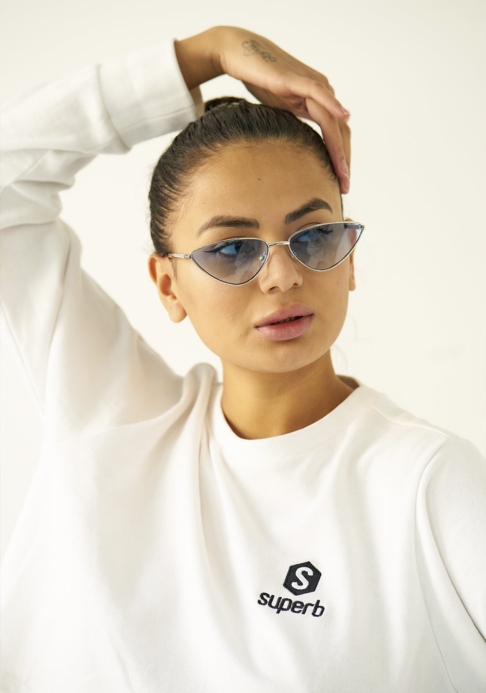 Vibrant Blue Glasses