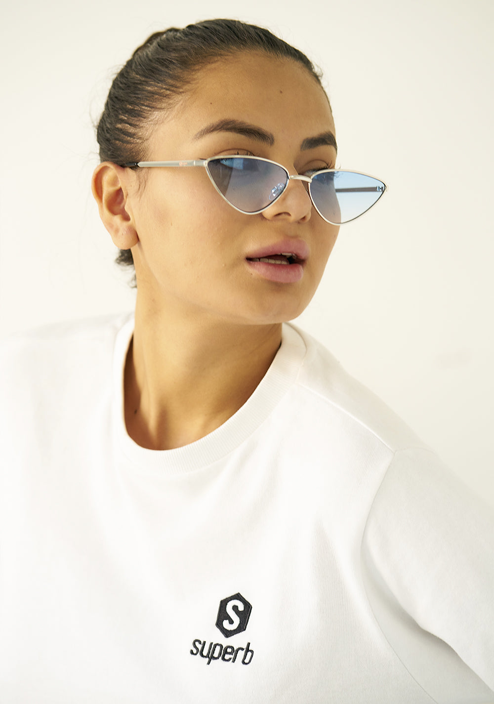 Vibrant Blue Glasses