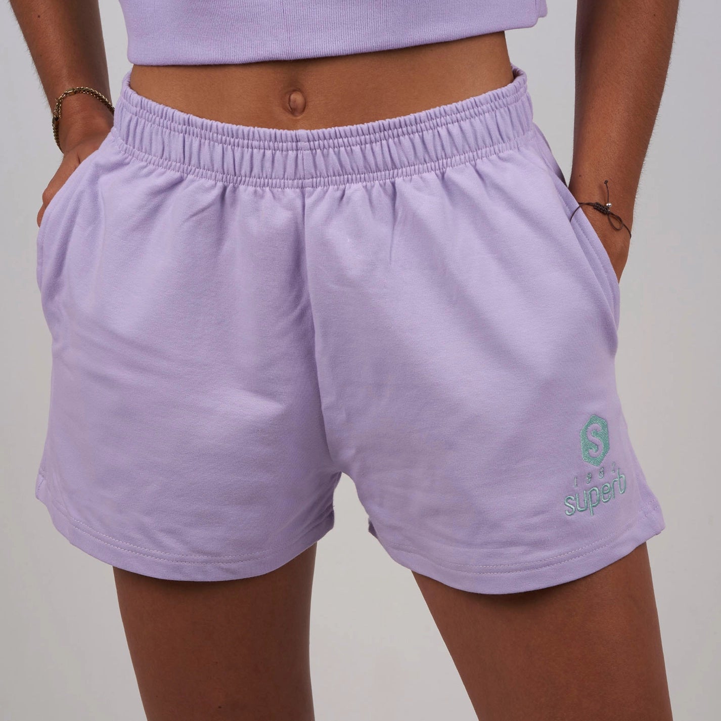 BeHappy Lilac Short Shorts