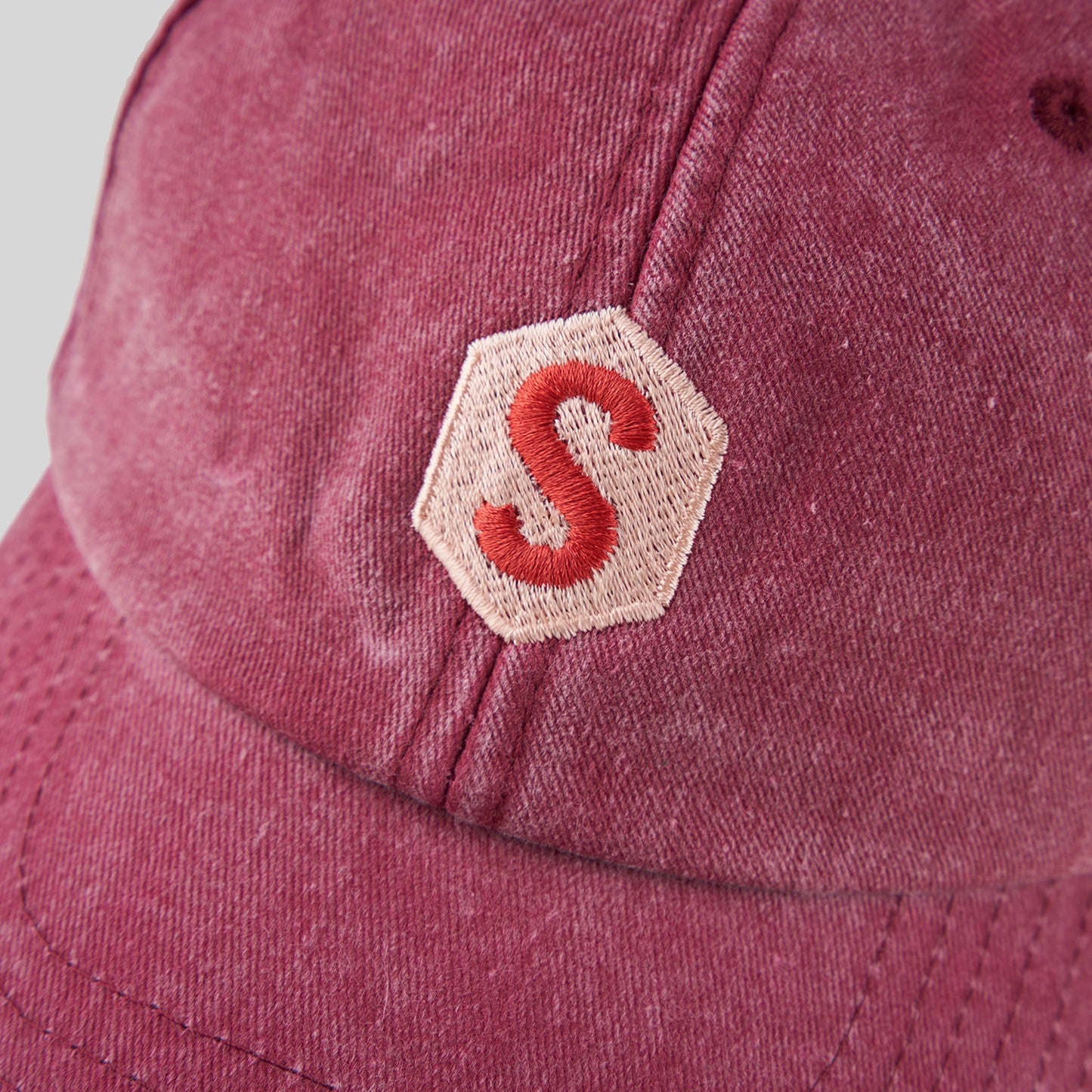 Superb Gorra Vintage Granate