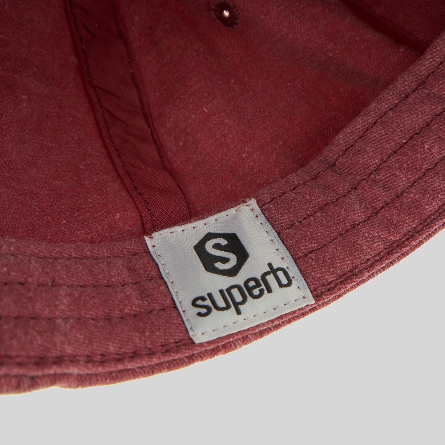 Superb Gorra Vintage Granate