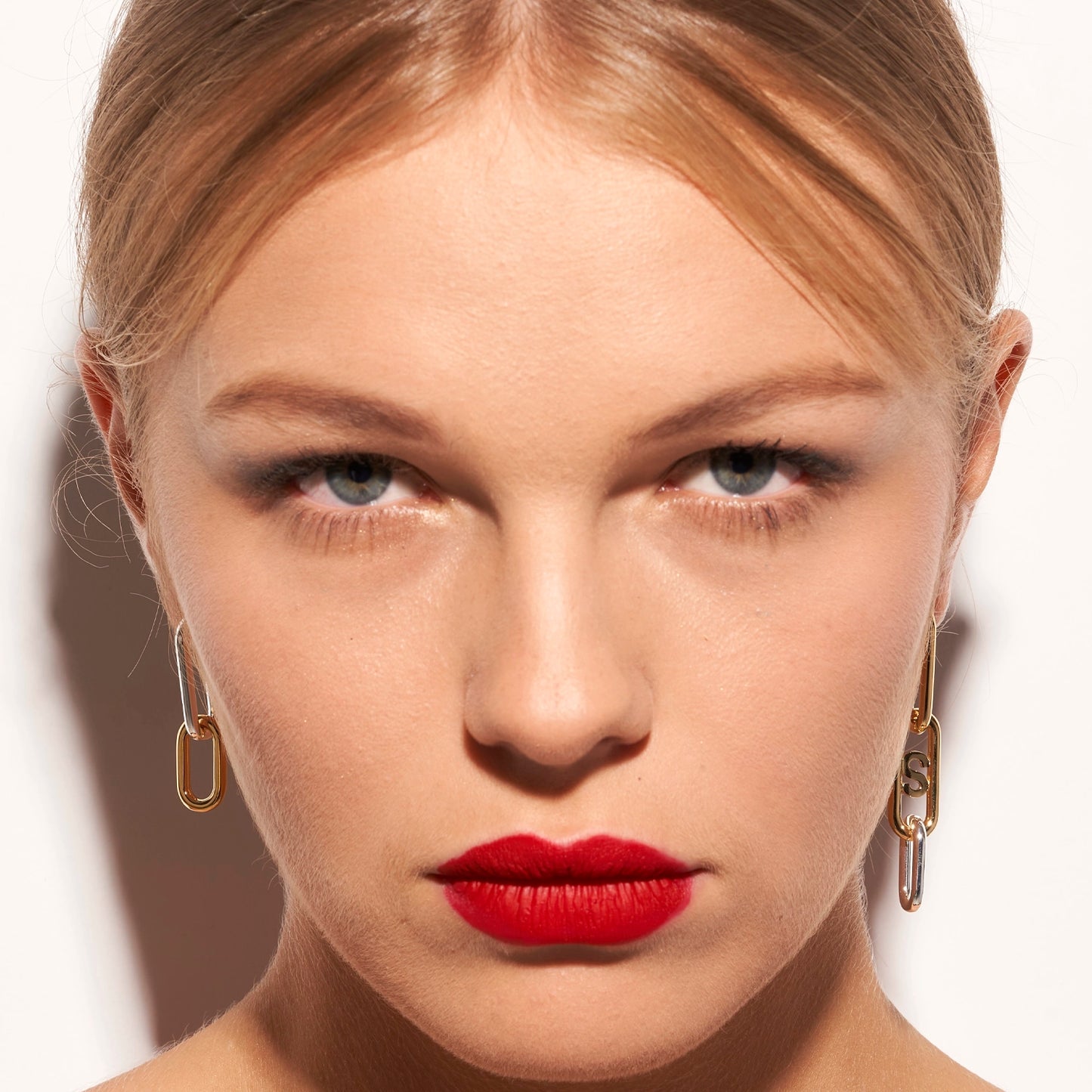 Bicolor AG5 Earring