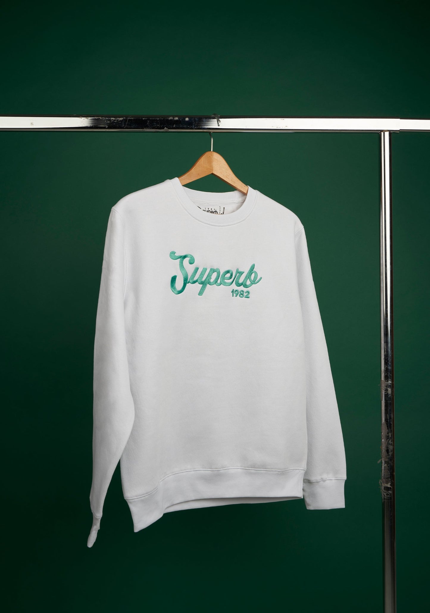 New Vintage White Sweatshirt