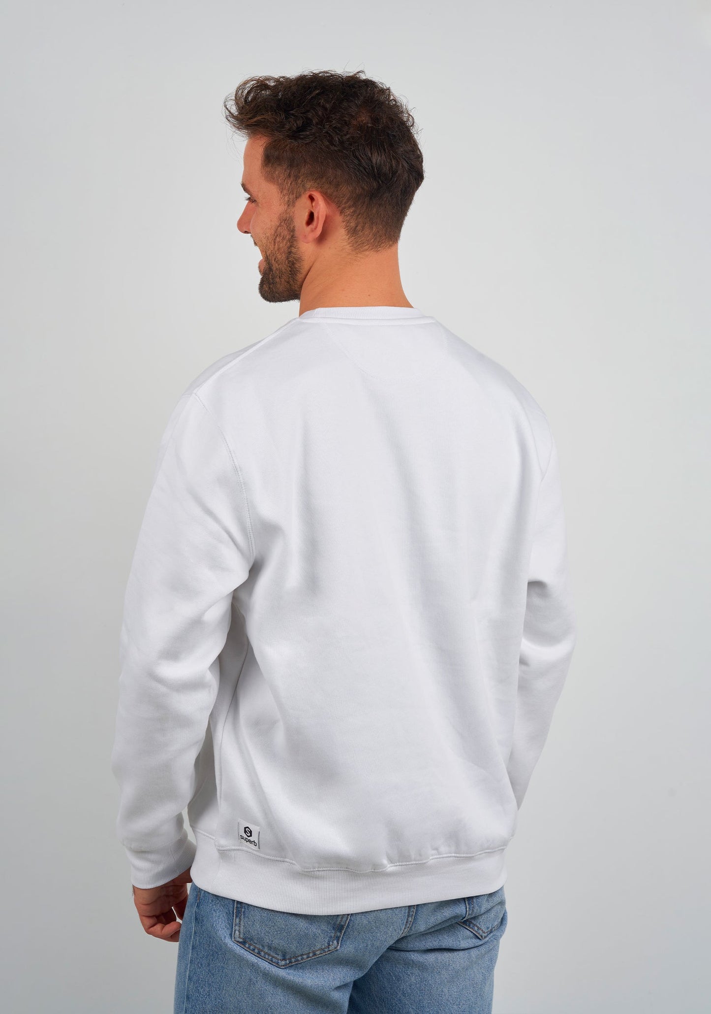 New Vintage White Sweatshirt