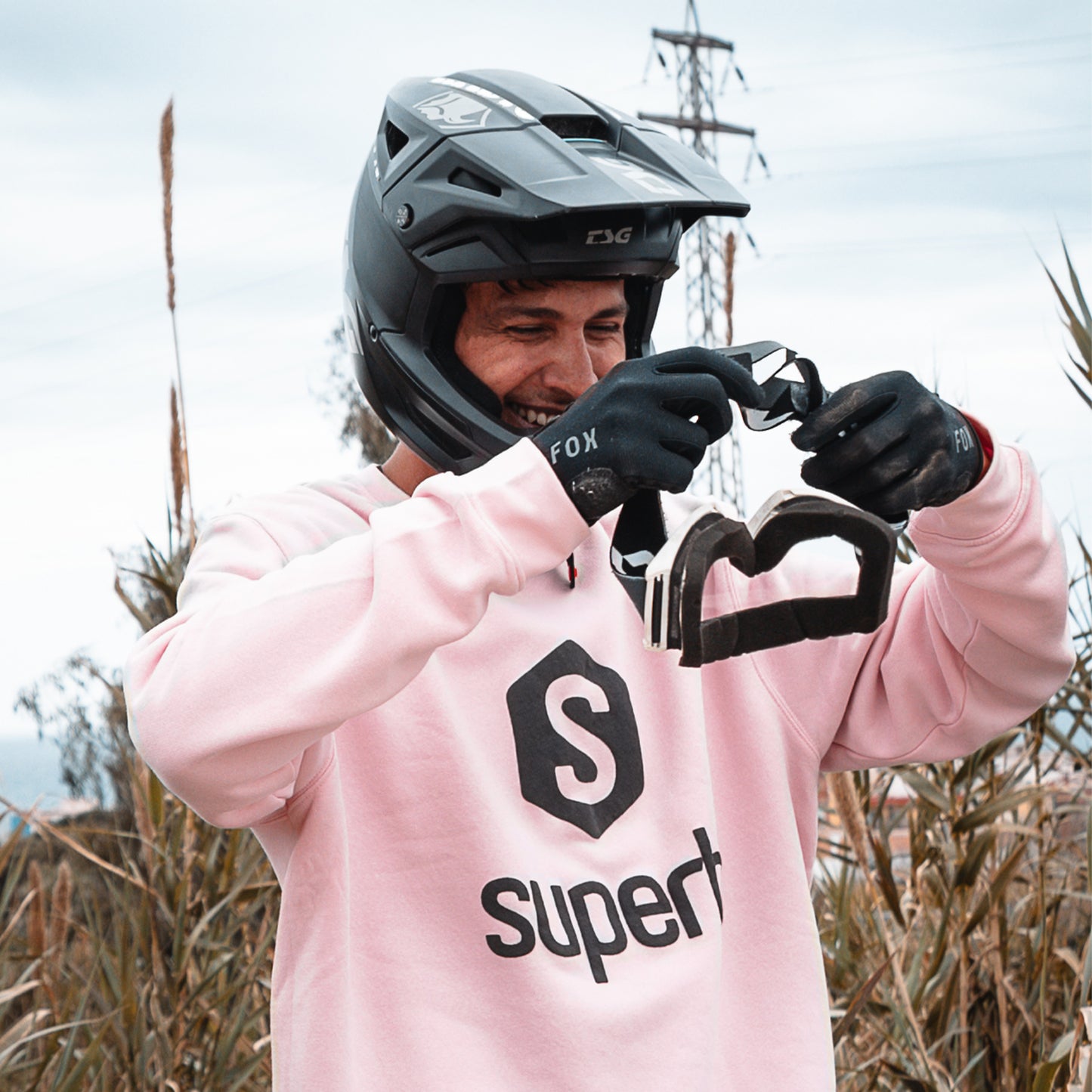Sudadera Hexablack Rosa