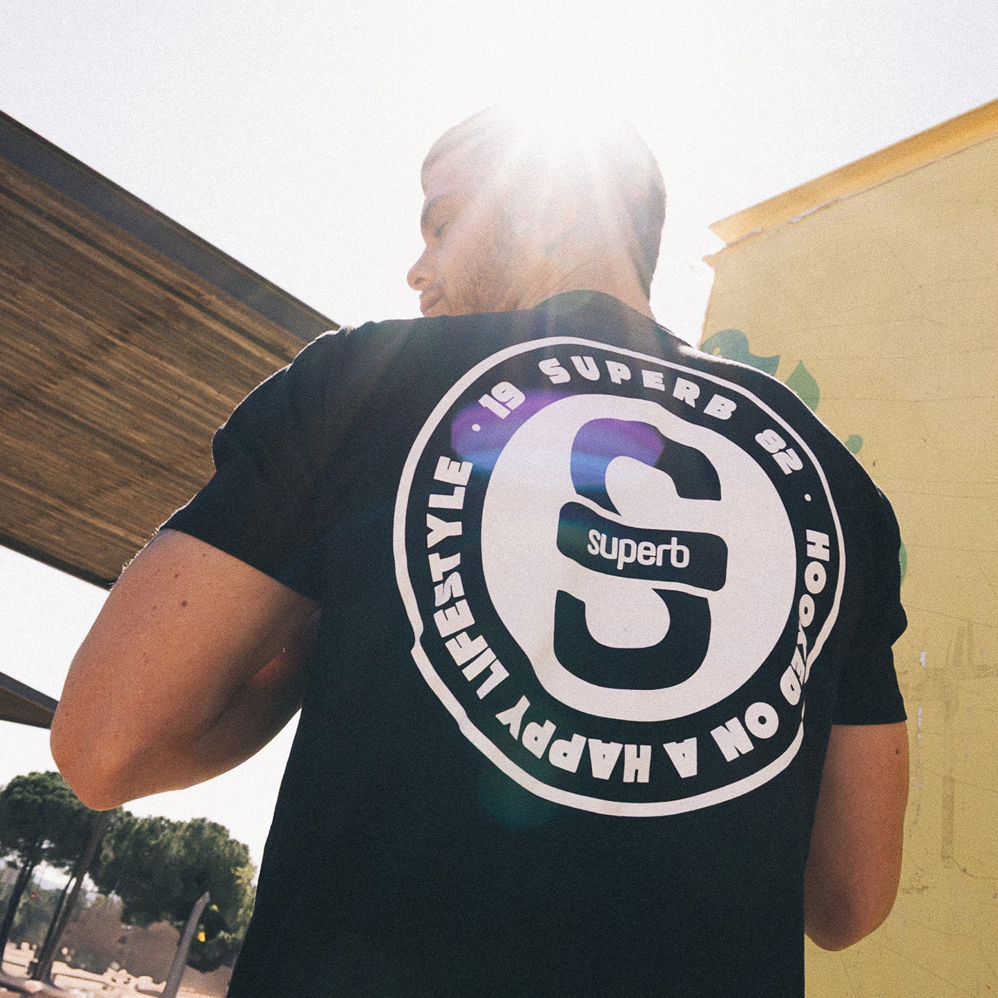 Superb Circle Black T-shirt
