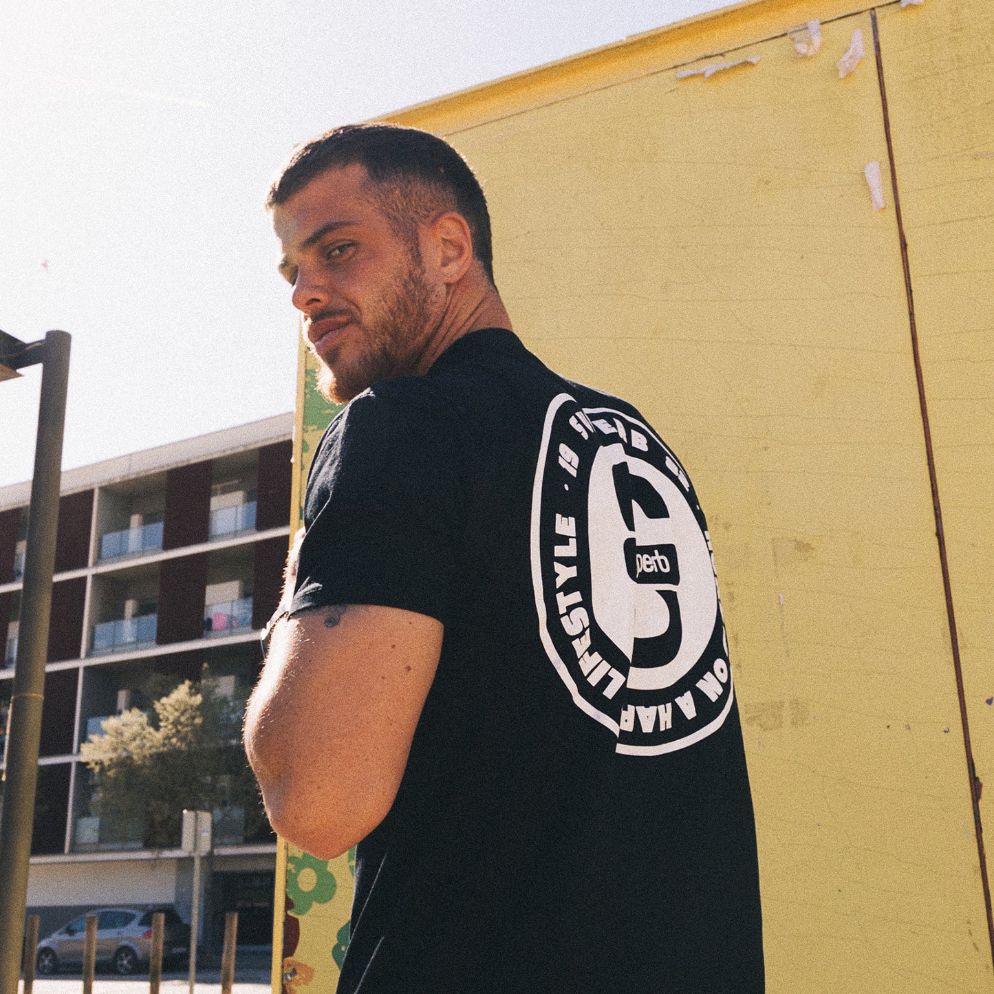 Superb Circle Black T-shirt