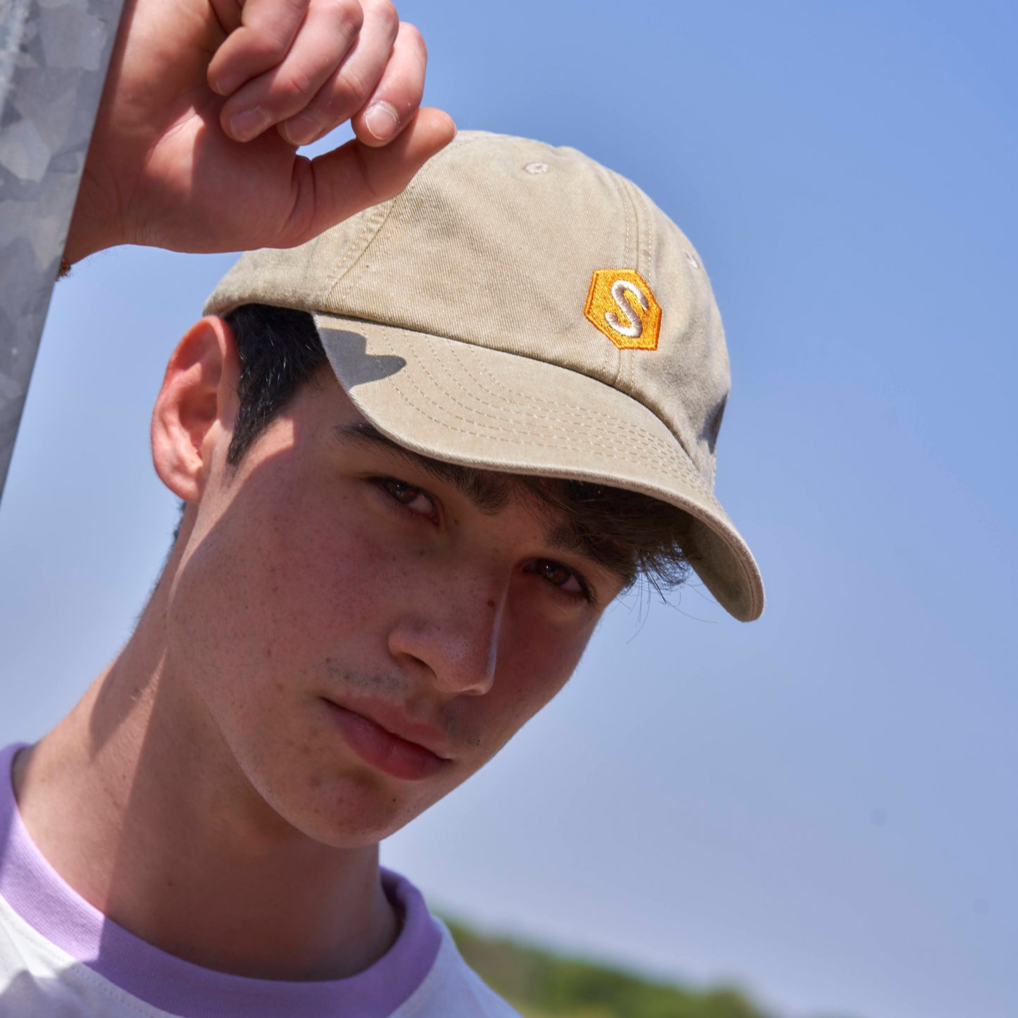 Superb Vintage Beige Cap