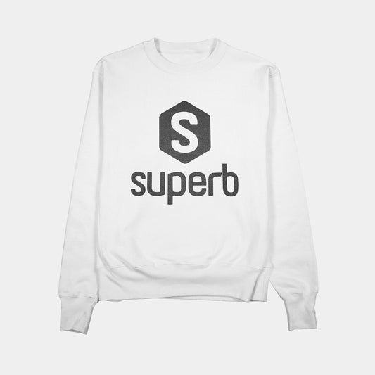 White Hexablack Sweatshirt