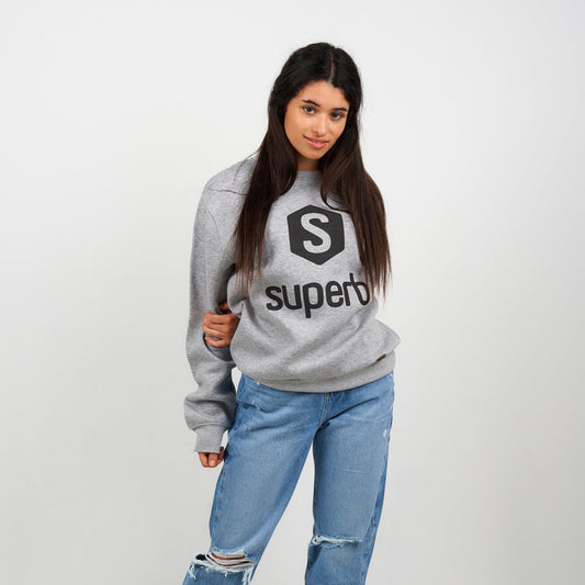 Hexablack Grey Sweatshirt