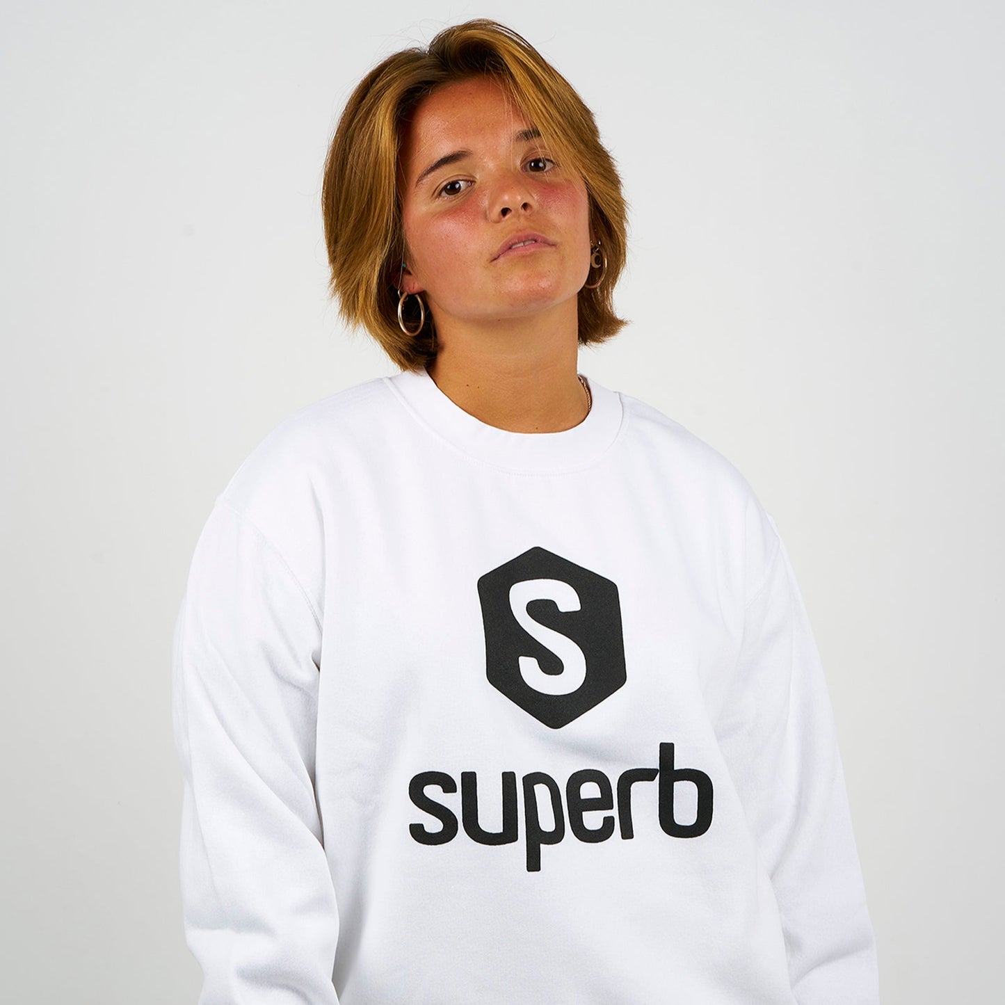 Sudadera Hexablack Blanca
