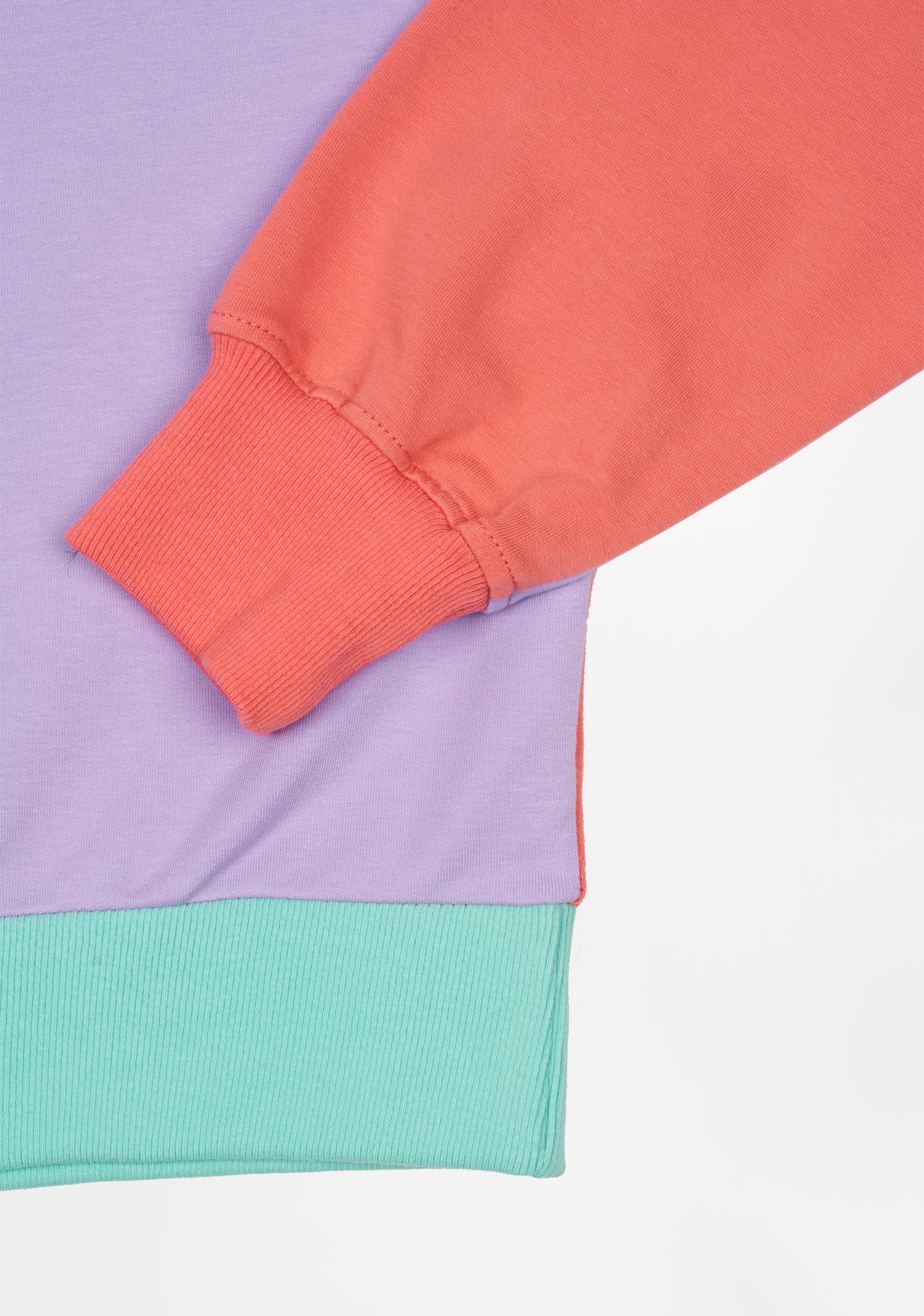 BeHappy Lilac V Short Sweatshirt