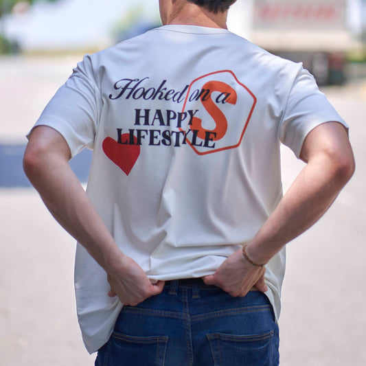 Camiseta Hooked Organic oversized Nude