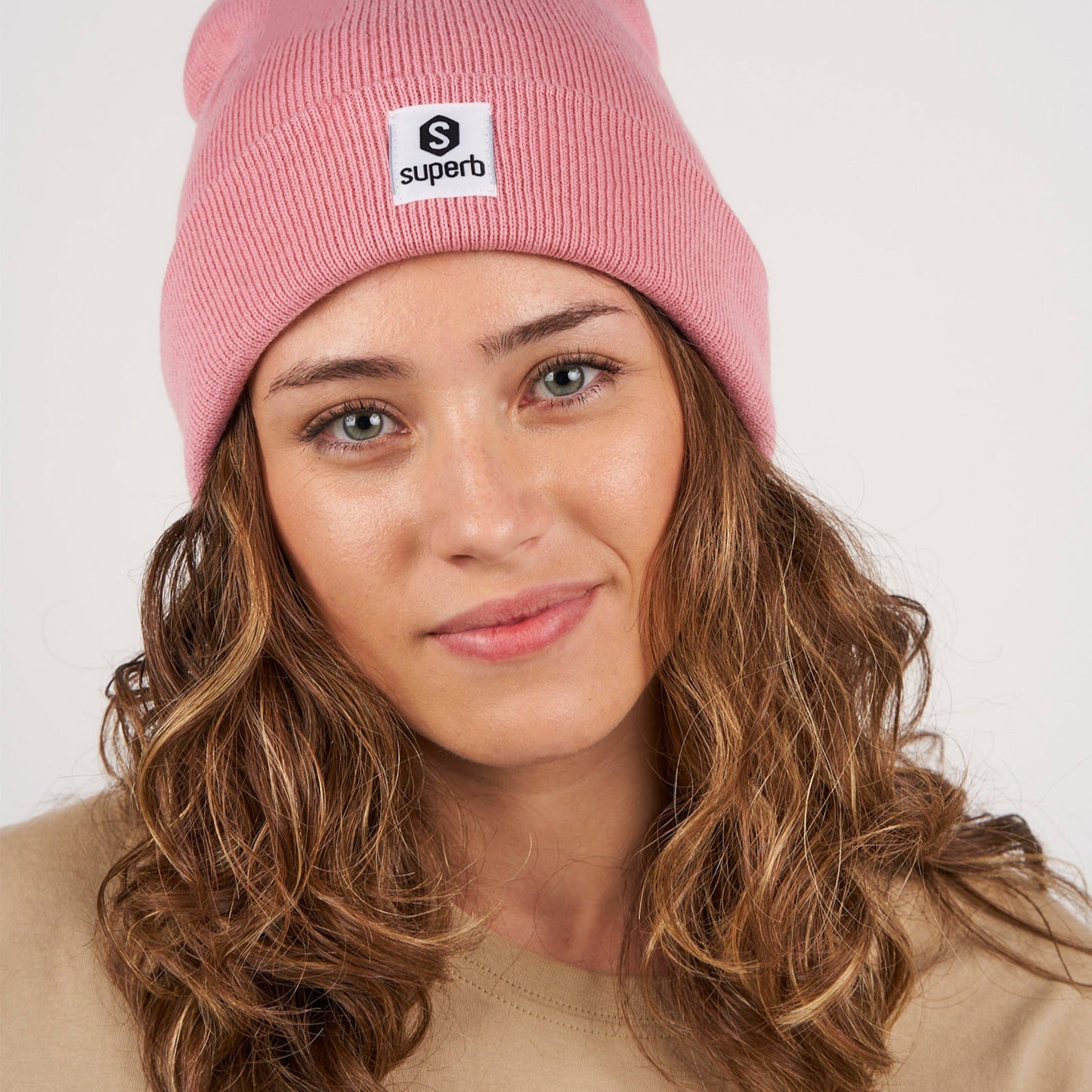 SuperbTag Nude Pink Hat