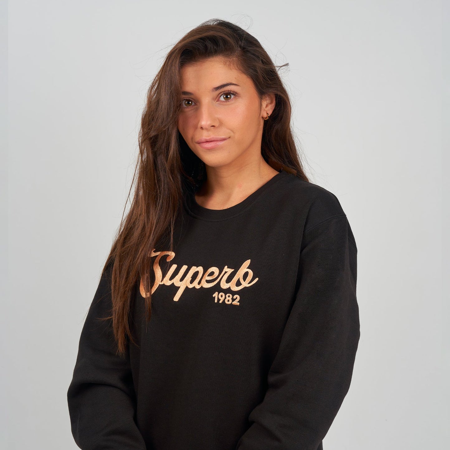 Sudadera New Vintage Negra