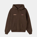 Don't call me... Oversize Hoodie Brown