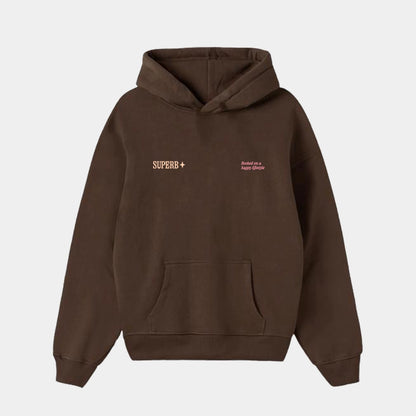 Don't call me... Oversize Hoodie Marrón