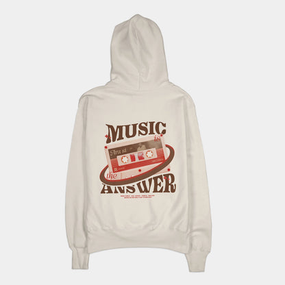 Music is The Answer Hoodie by Miki x Krls