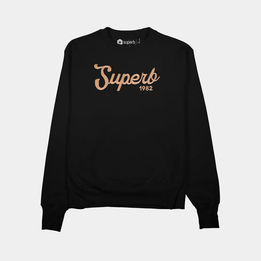 Sudadera New Vintage Negra