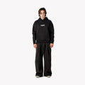 Sudadera Over Puffy Hexaline Negro