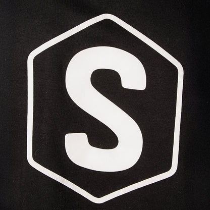 Puffy Mode Black Sweatshirt