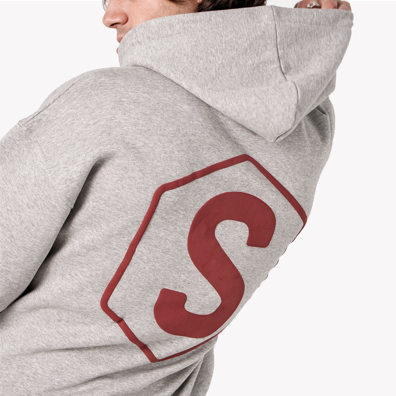 Puffy Mode Black Sweatshirt