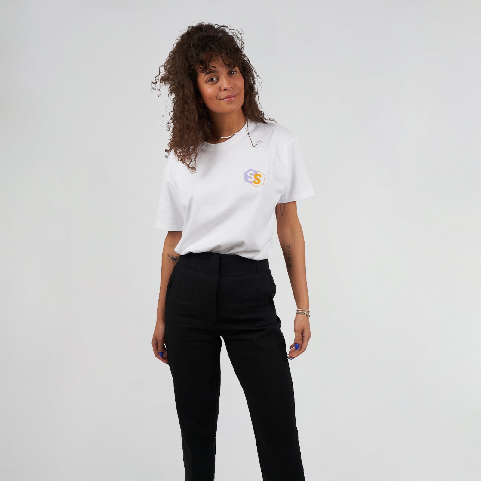 Camiseta Born To Be Superb Blanca