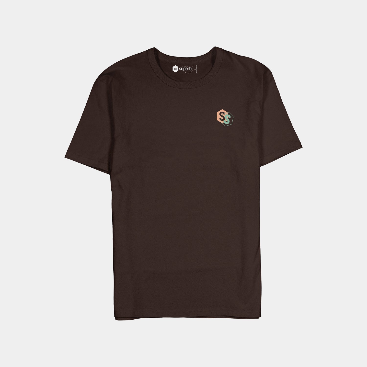 Camiseta Born To Be Superb Chocolate