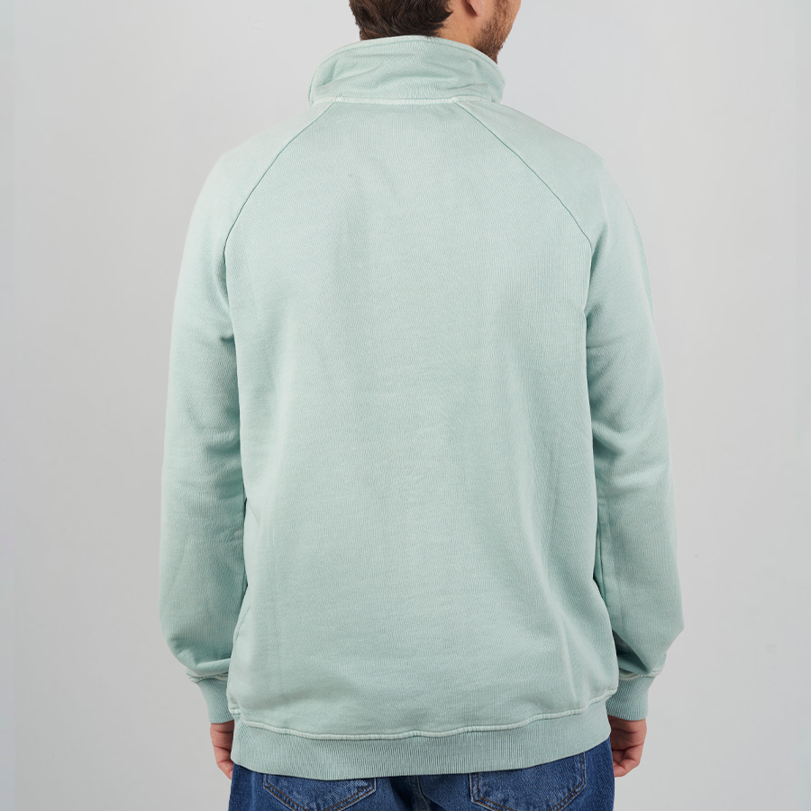 Half Zip Hooked Verde