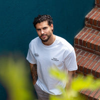 Camiseta Oversize Sell Drugs Blanca