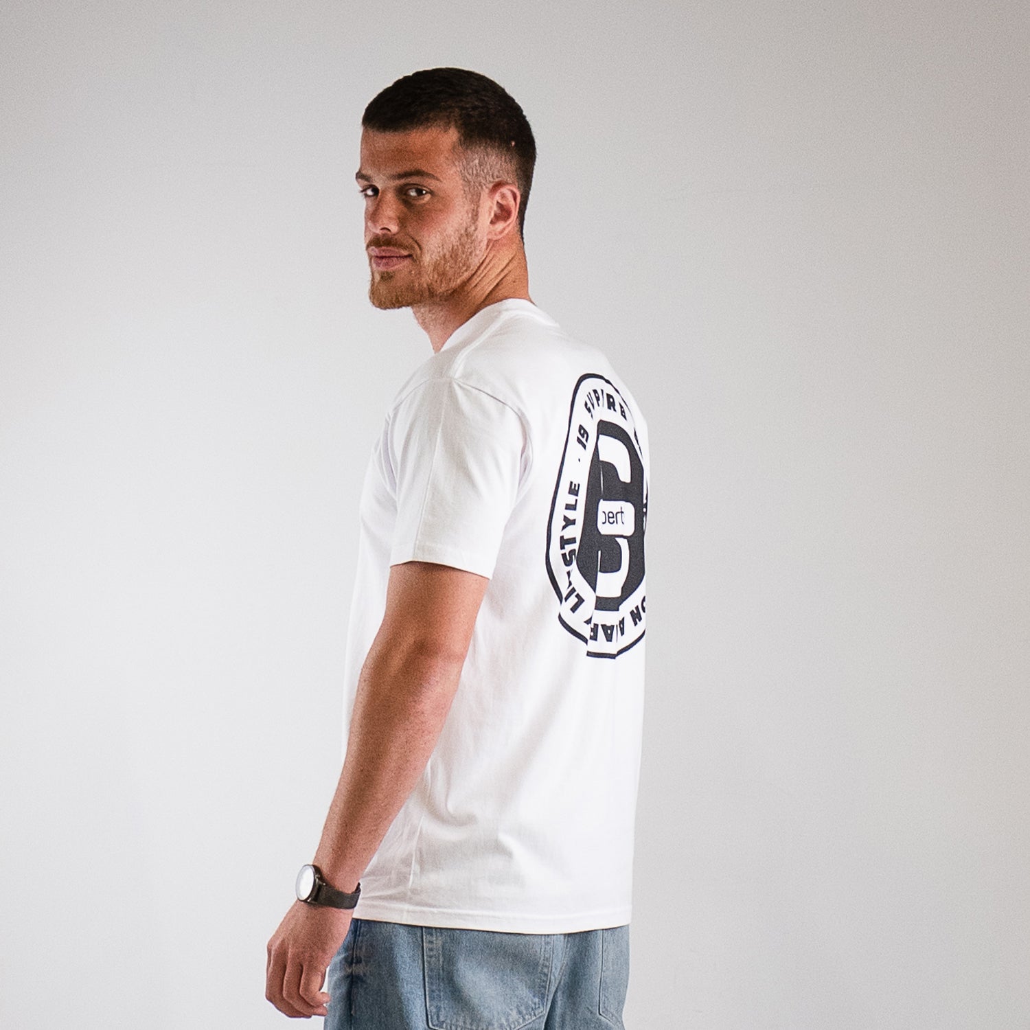 Superb Circle White T-shirt