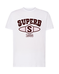 Camiseta University Blanca