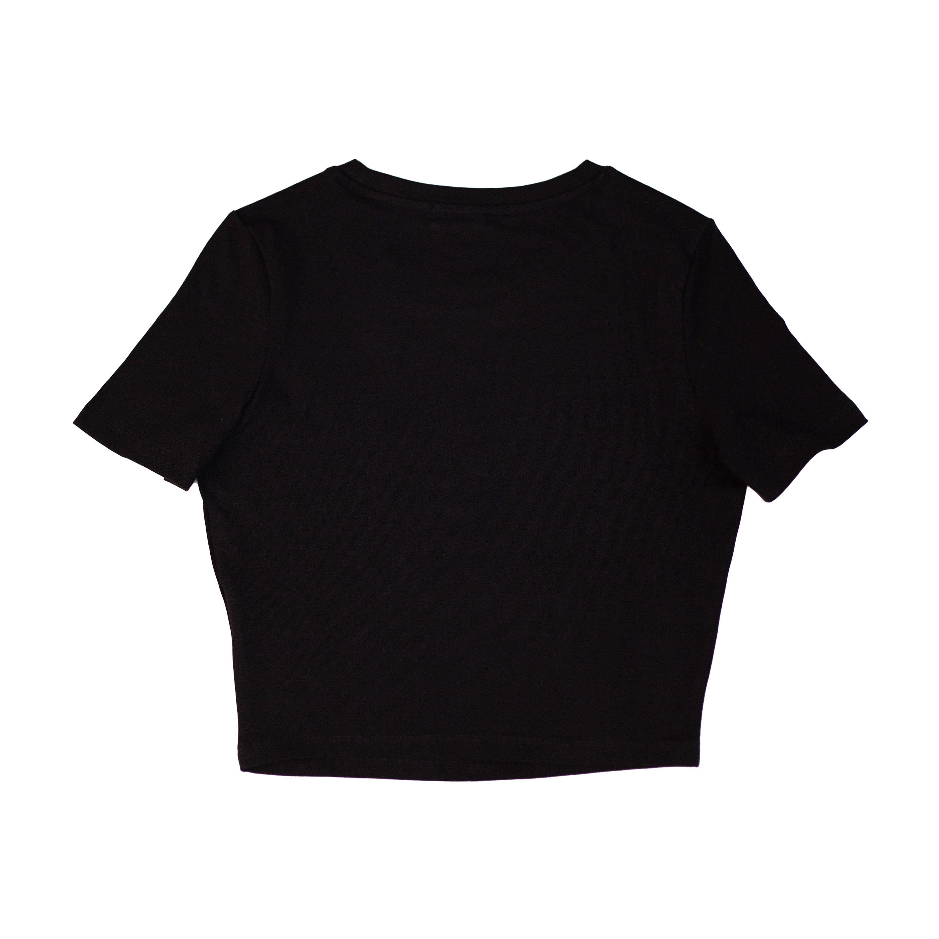 Black Basic Short T-Shirt