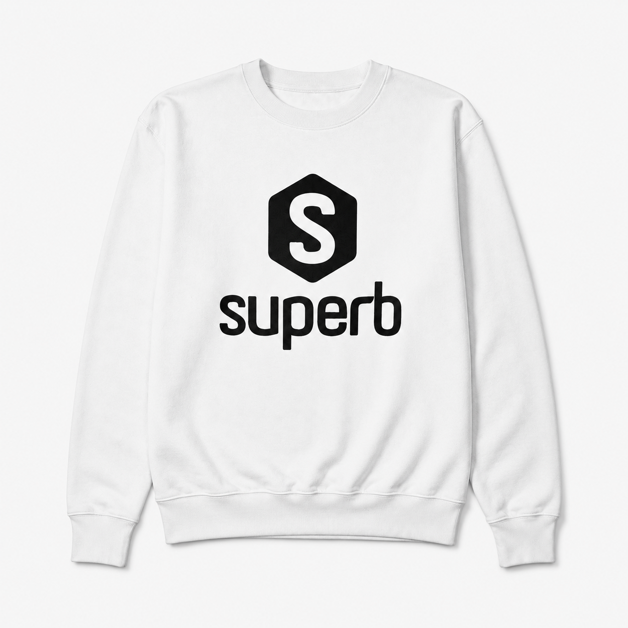 White Hexablack Sweatshirt 
