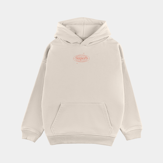 Retro Hoodie Organic Oversize Crudo