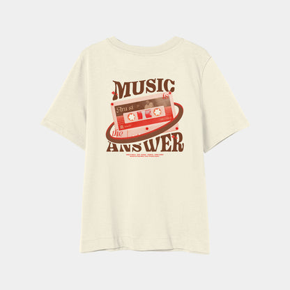 Music Is the Answer Organic Tee