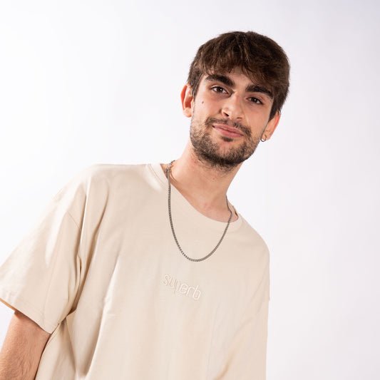 Camiseta Essential Beige