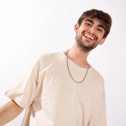 Camiseta Essential Beige