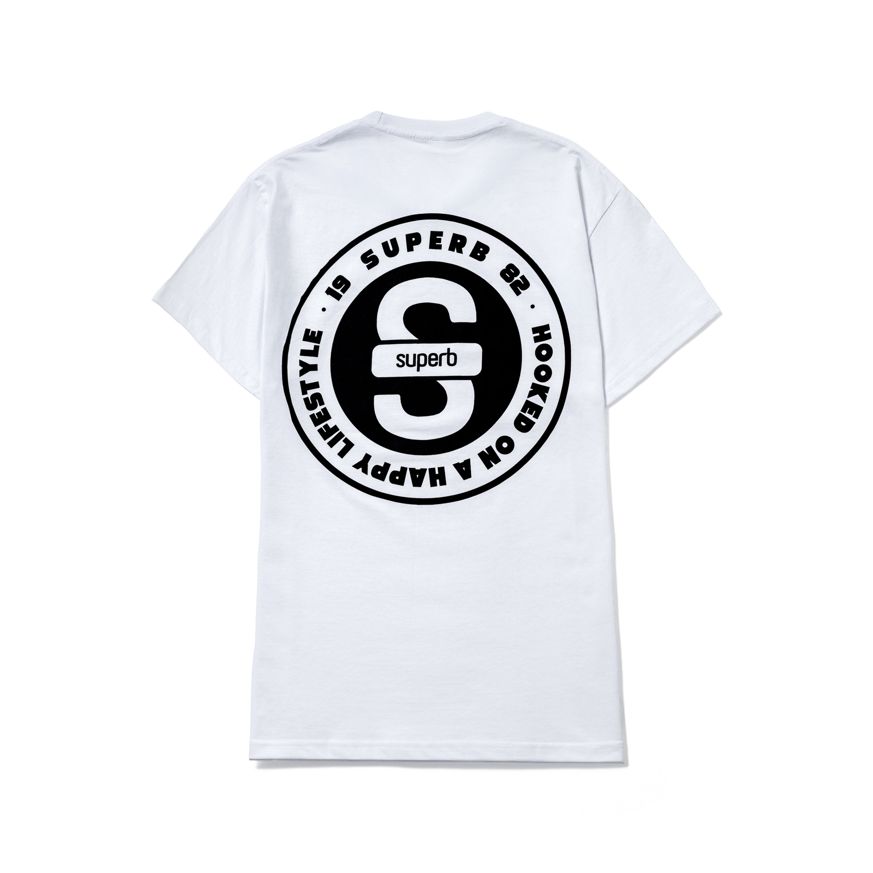Superb Circle White T-shirt