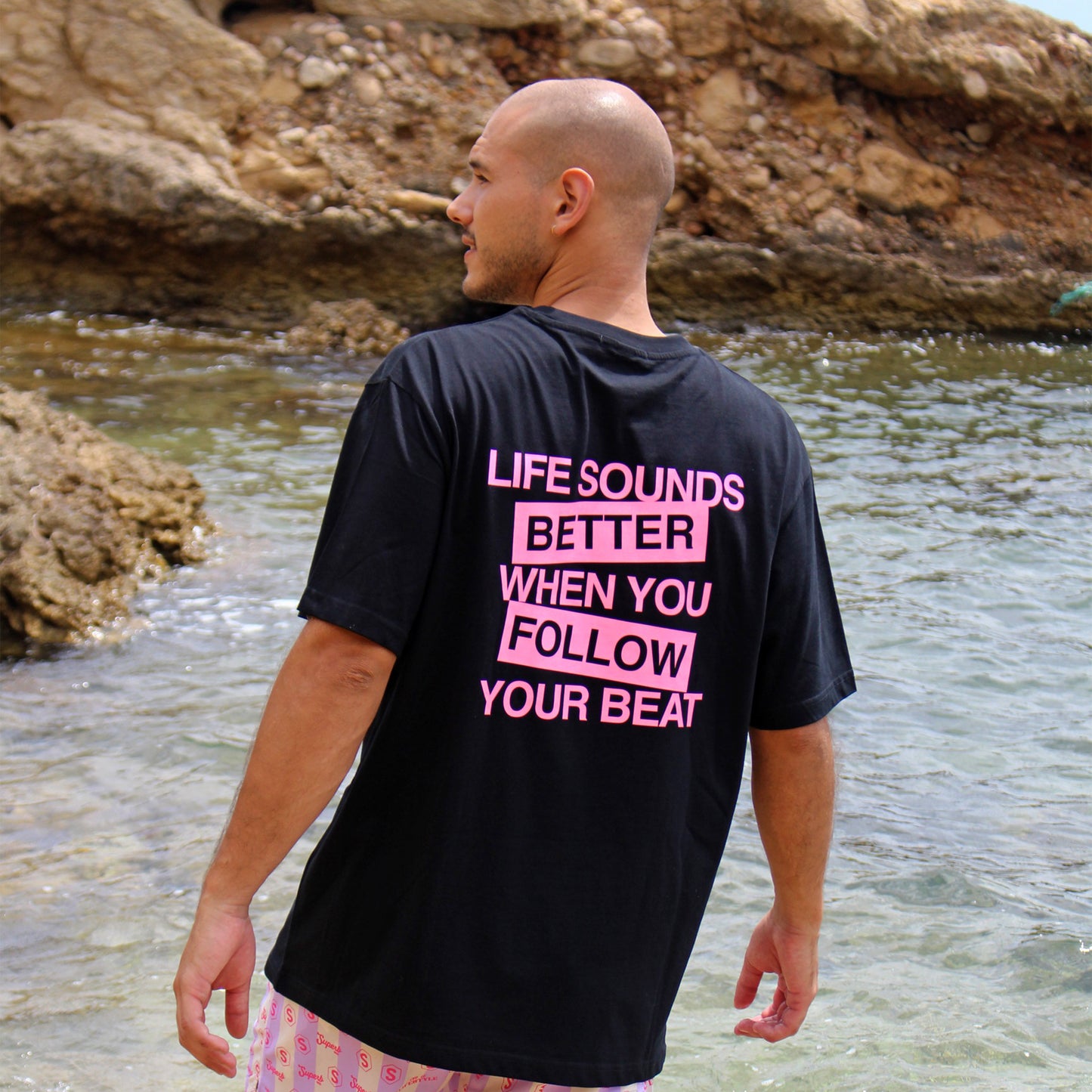 Sell ​​Drugs Black Oversize T-shirt