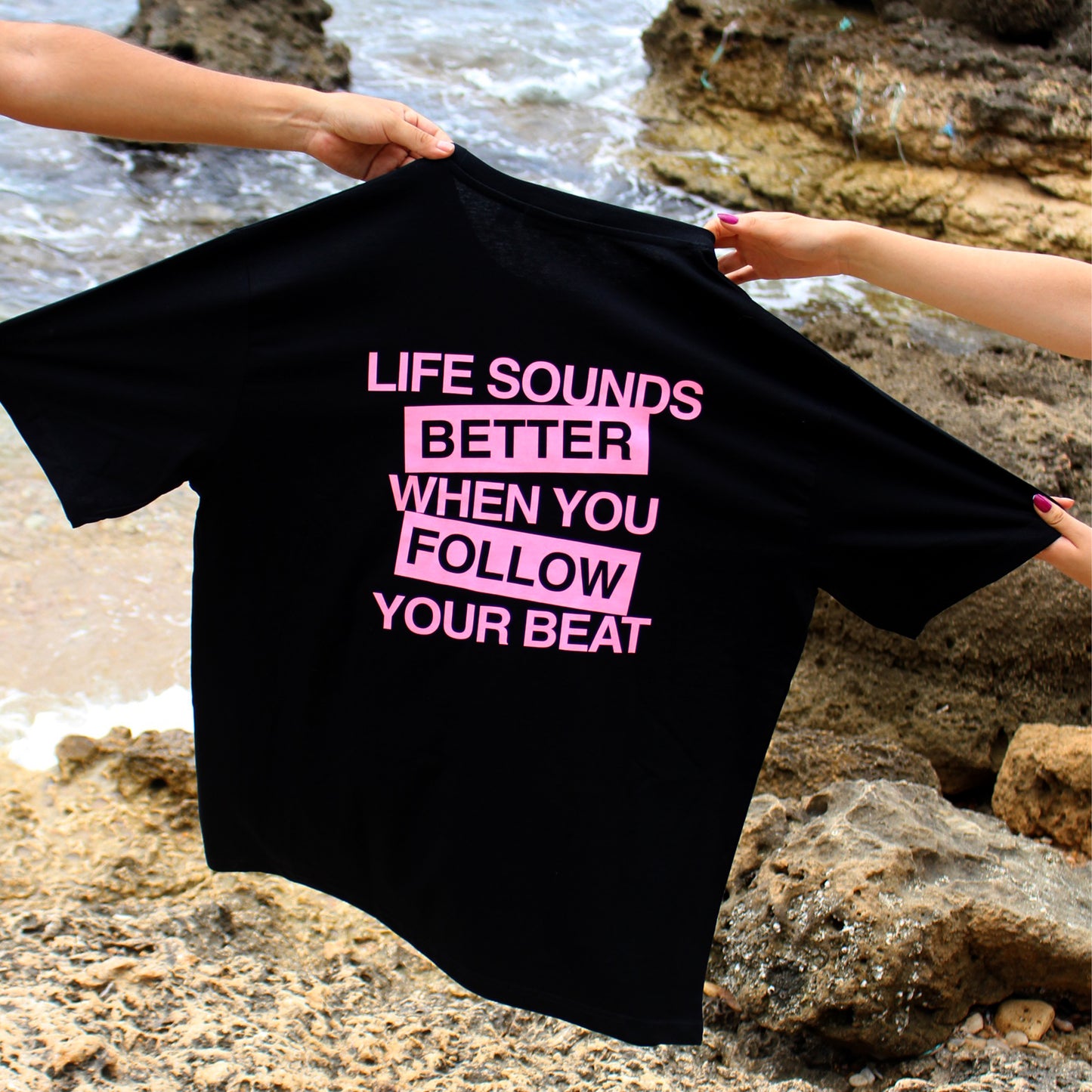 Sell ​​Drugs Black Oversize T-shirt