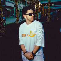 White Stress Out Oversize T-shirt