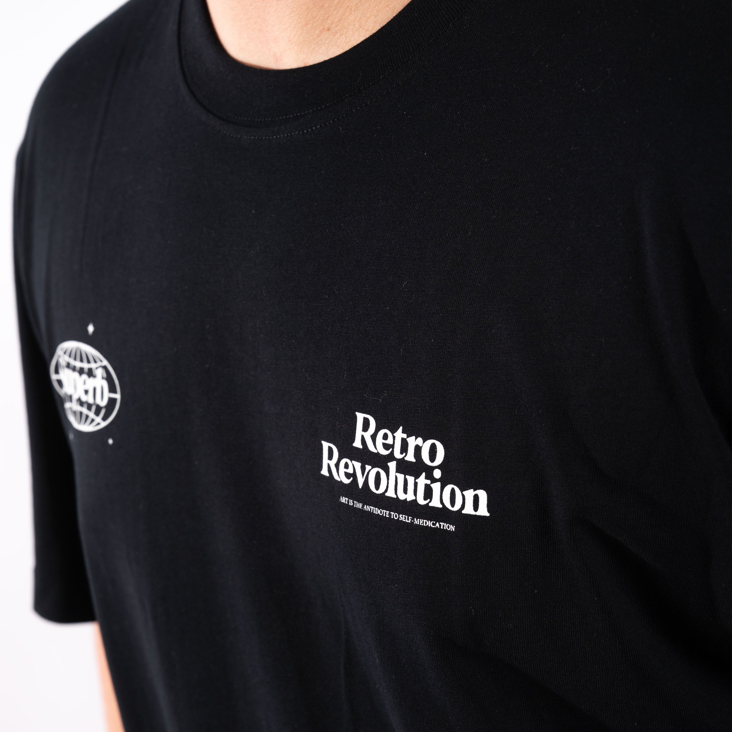 Camiseta Oversize Sell Drugs Negra