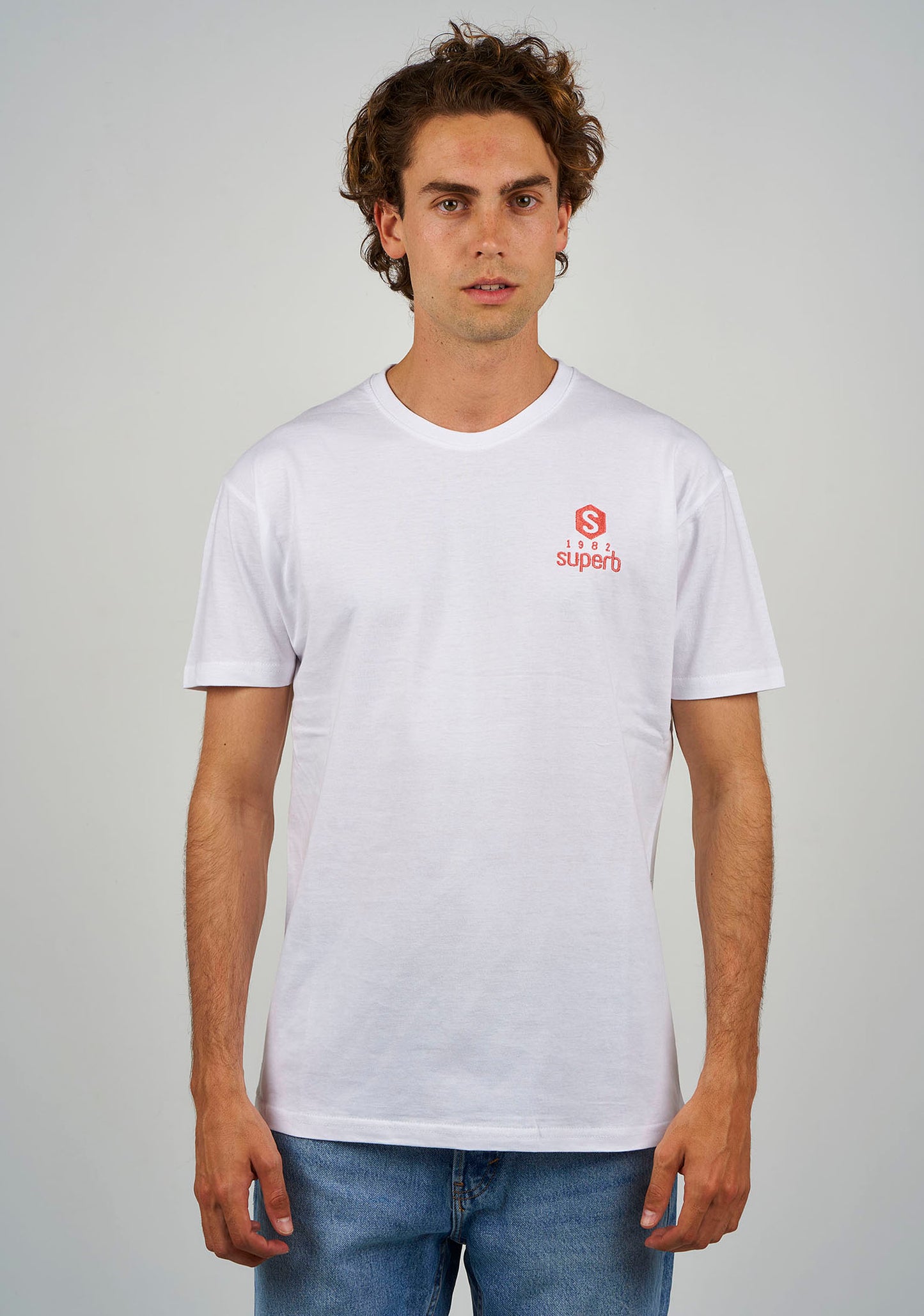 Camiseta BeHappy Logoheart Blanca