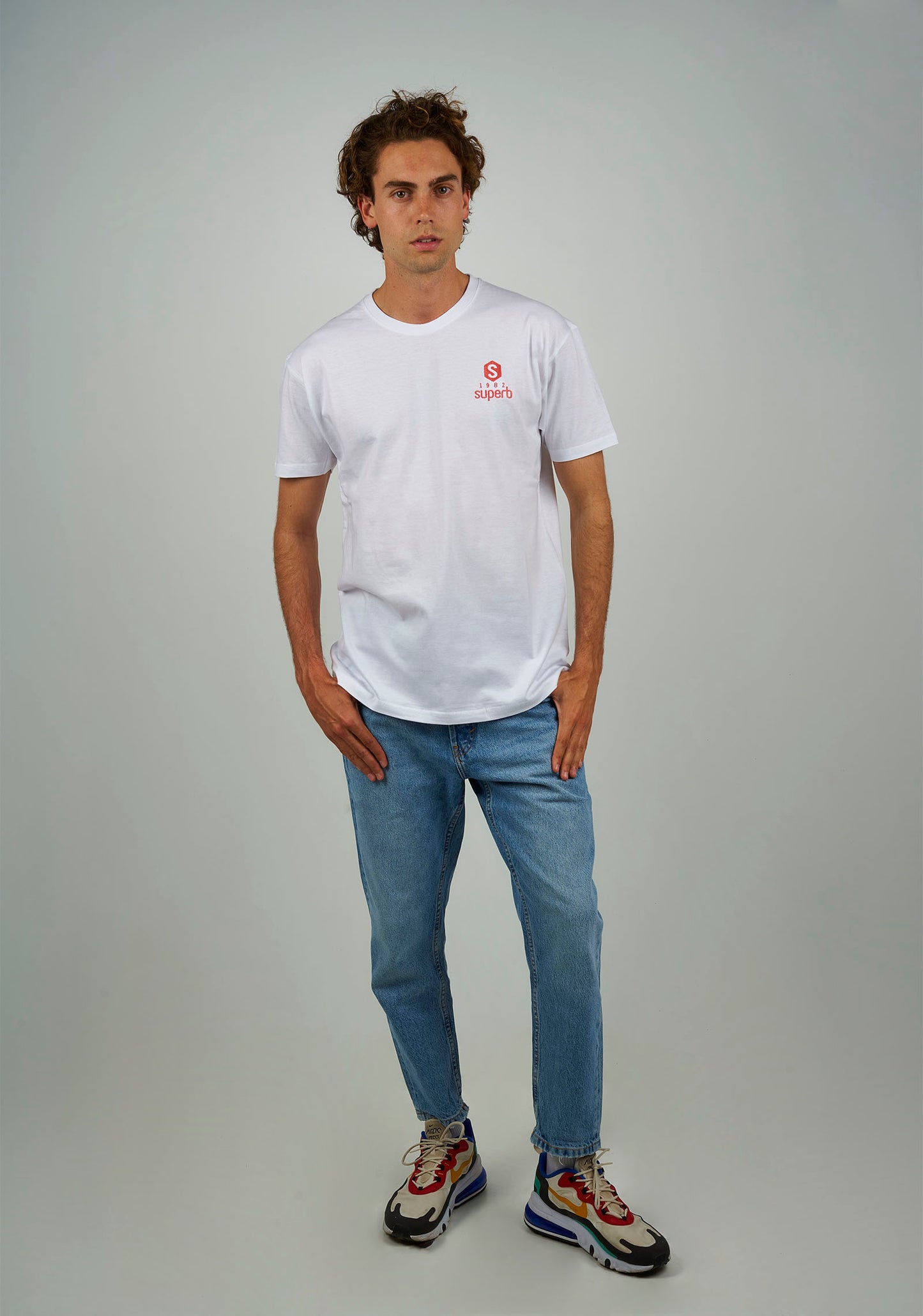 Camiseta BeHappy Logoheart Blanca