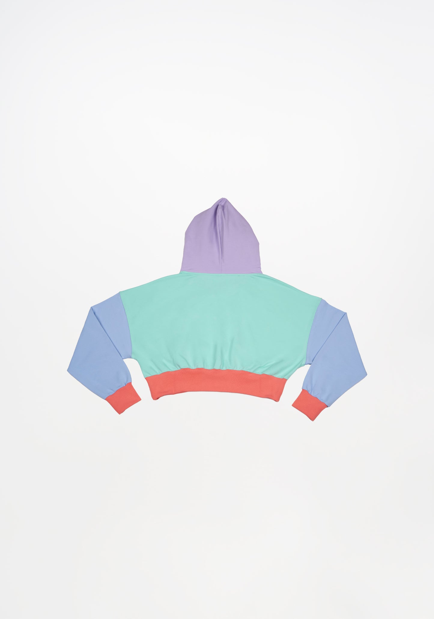 BeHappy Multicolor Hooded Sweatshirt