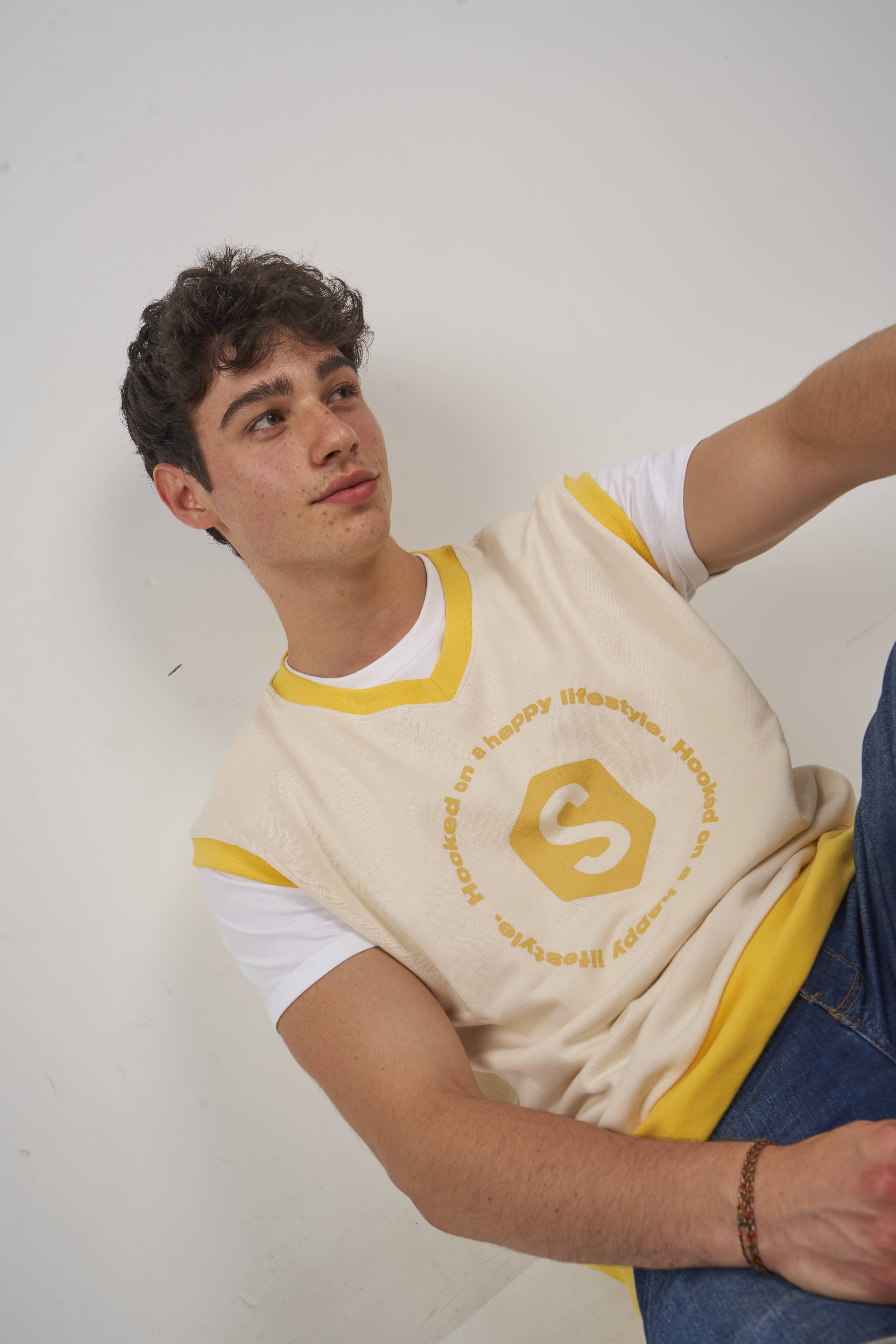 BeHappy 2.0 Yellow Long Vest 