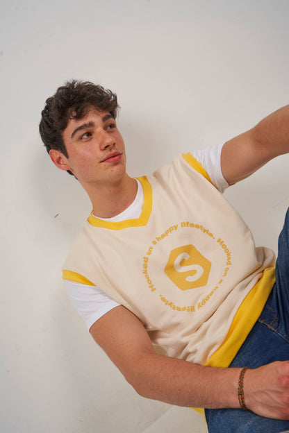 Chaleco Largo BeHappy 2.0 Amarillo