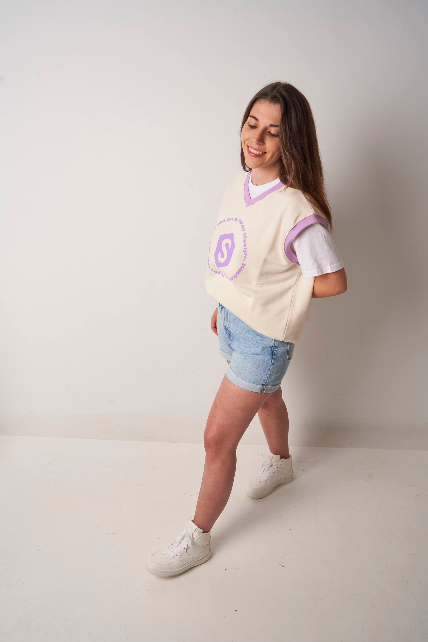 Chaleco Largo BeHappy 2.0 Lila